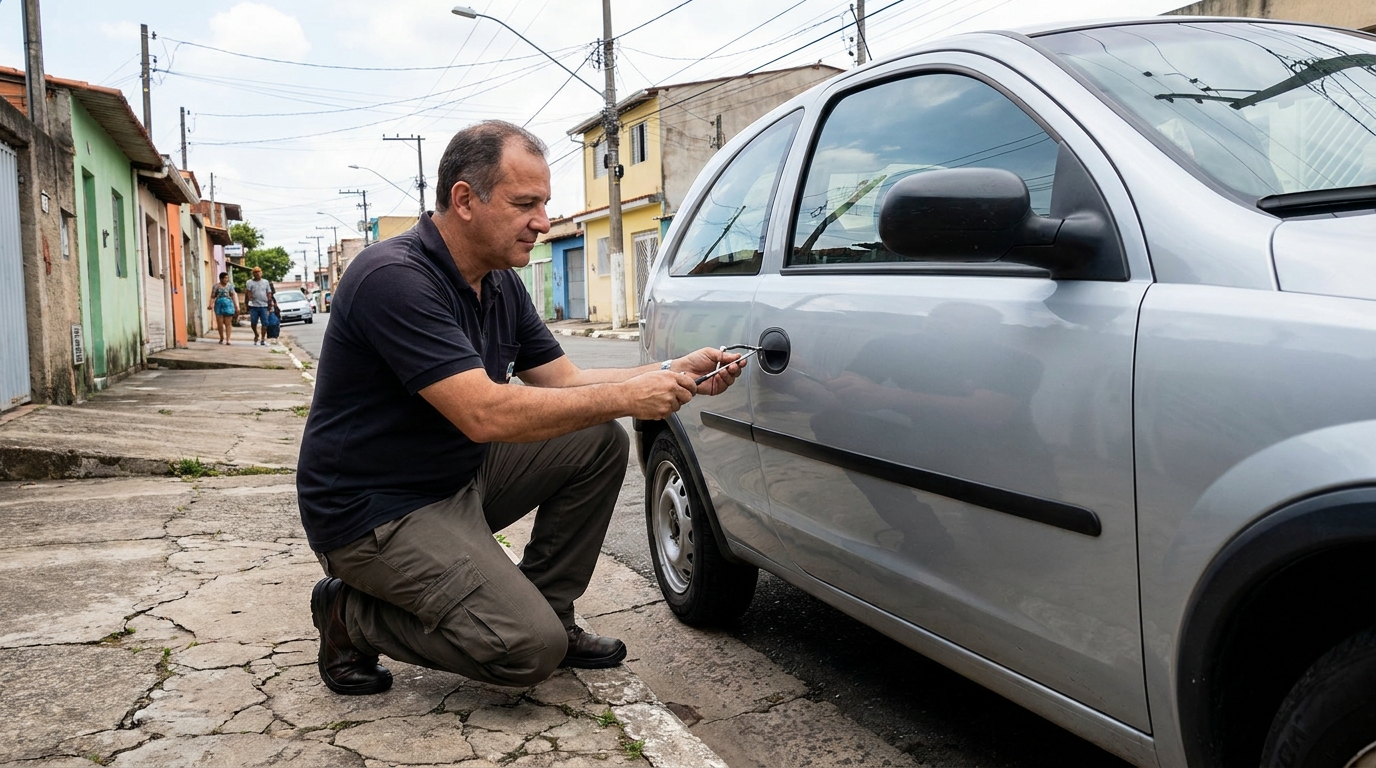 Abertura de carro sem danos por chaveiro em Piracicaba‑SP