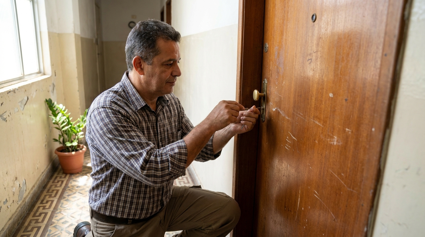 Abertura de Porta Residencial em Piracicaba‑SP