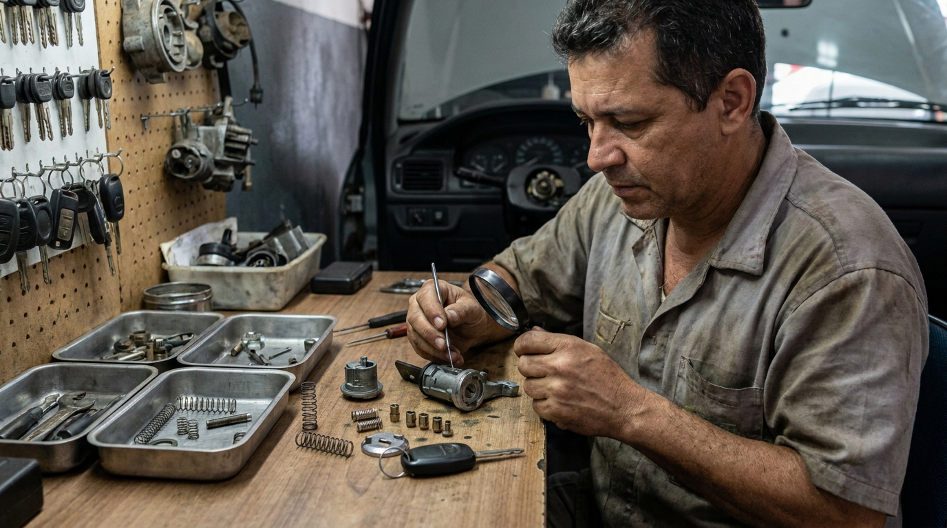 Reparo de Fechadura Automotiva em Piracicaba‑SP